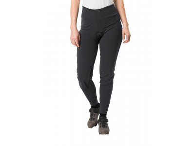 Vaude cyklistické nohavice Kuro Warm Hybrid, dámske, black - 38
