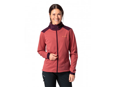 Vaude cyklistická bunda Qimsa Softshell, dámska, brick - 38