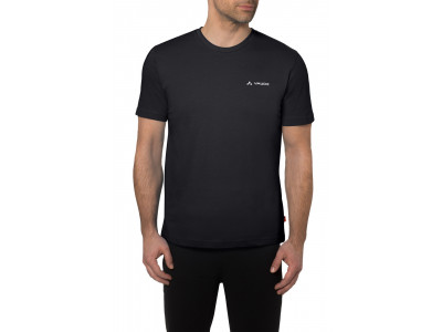 Vaude bavlnené tričko Brand, pánske, black - M