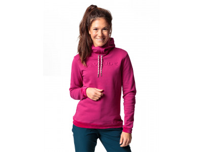 Vaude mikina s kapucňou Manukau III, dámska, rich pink - 36