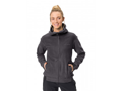 Vaude mikina s kapucňou Neyland Fleece, dámska, phantom black - 36