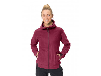 Vaude mikina s kapucňou Neyland Fleece, dámska, passion fruit - 36