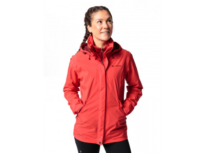 Vaude bunda Rosemoor 3in1, dámska, flame - 36