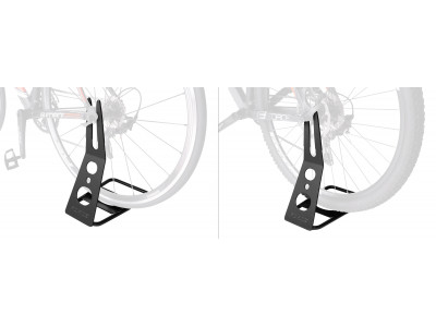 FORCE stojan pod zadnú osu na vystavenie bicykla, čierny