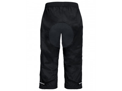 Vaude nepremokavé 3/4 cyklonohavice  Drop, pánske, black - L