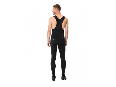 Vaude cyklistické nohavice Active Warm (bez vložky), pánske, black/silver - Me Active Warm Tights w/o SC, black/silver, L