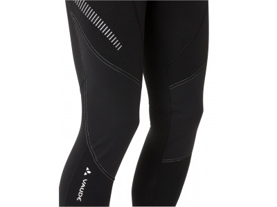 Vaude cyklistické nohavice Active Warm (bez vložky), pánske, black/silver - Me Active Warm Tights w/o SC, black/silver, L