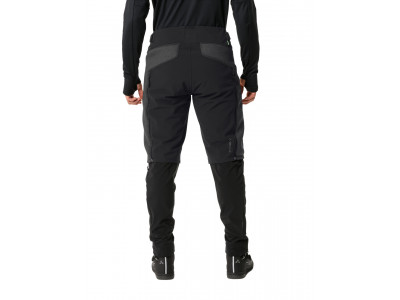 Vaude zateplené cyklošortky Minaki, pánske, black - S