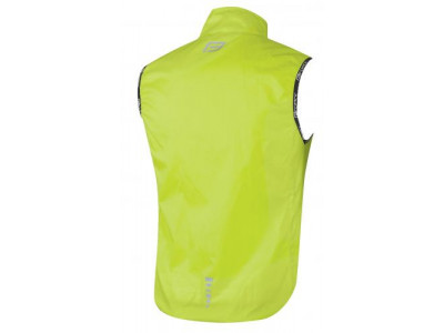 FORCE cyklistická vesta V48, neprefúkavá fluo 
