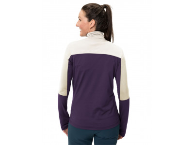 Vaude fleecový pulóver Livigno Halfzip II, dámsky, fialová - 36