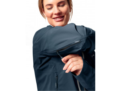 Vaude hardshell bunda Monviso 3L, dámska, tmavo modrá - 36