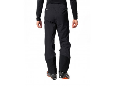Vaude hardshell nohavice Monviso 3L, pánske, čierne - 46