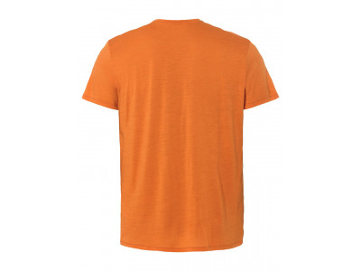 Vaude tričko Tekoa Wool, pánske, oranžové (kumquat) - S