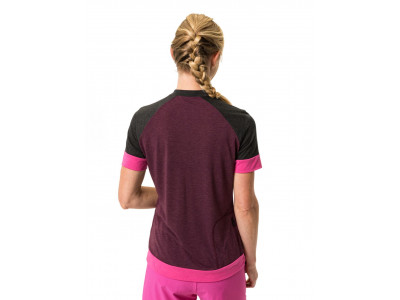 Vaude all-mountain dres, Altissimo Q-Zip, cassis, dámsky - 36