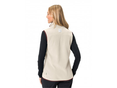 Vaude funkčná vesta  Rosemoor Fleece, dámska, ecru - 34