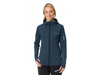 Vaude turistická mikina s kapucňou Monviso Fleece, dámska, dark sea uni - 34