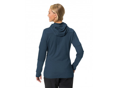 Vaude turistická mikina s kapucňou Monviso Fleece, dámska, dark sea uni - 34