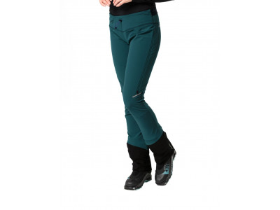 Vaude ski-turistické nohavice Larice Light III, dámske, mallard green (SAMPLE) - 38