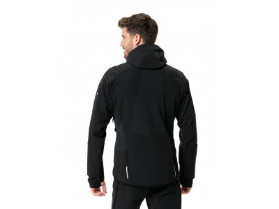 Vaude softshellová bunda Larice V, pánska, čierna - S