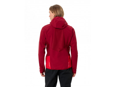 Vaude softshellová bunda Larice V, pánska, červená - M