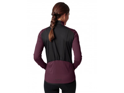 Vaude cyklistický dres Posta LS Tricot, dámsky, cassis - 36