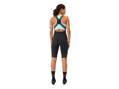Vaude cyklistické nohavice Furka Bib, dámske, black - 36