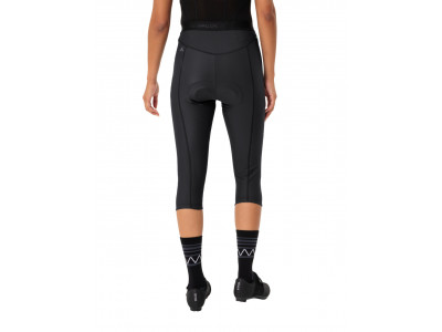 Vaude cyklistické 3/4 nohavice Posta, black, dámske - 36