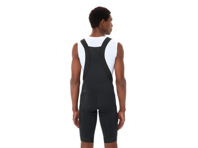 Vaude cyklistické nohavice Kuro Bib Tights II s trakmi, black, pánske - Veľkosť M