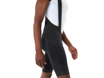 Vaude cyklistické nohavice Kuro Bib Tights II s trakmi, black, pánske - Veľkosť M