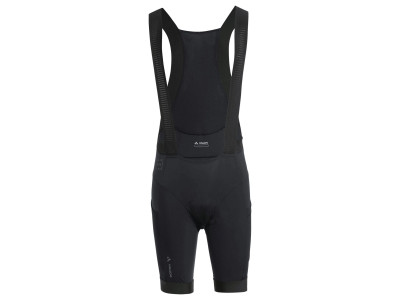 Vaude cyklistické nohavice Kuro Bib Tights II s trakmi, black, pánske - Veľkosť M