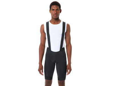 Vaude cyklistické nohavice Kuro Bib Tights II s trakmi, black, pánske - Veľkosť M