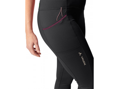Vaude nohavice Neyland Winter, dámske, black - 38