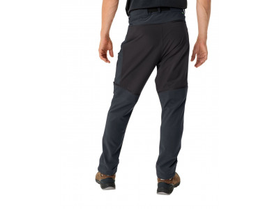 Vaude turistické nohavice Elope zip-off, pánske, phantom black - 48
