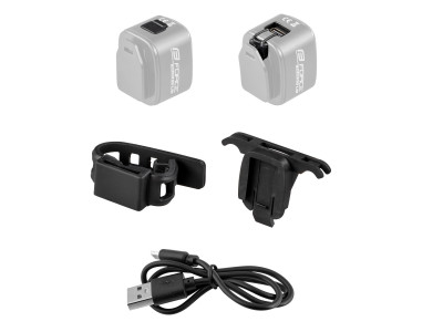 FORCE blikačka zadná NUB 50 LM, 24 LED, USB