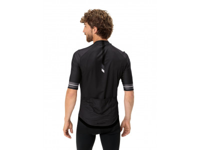 Vaude cyklistický dres Furka FZ II, pánsky, black - S