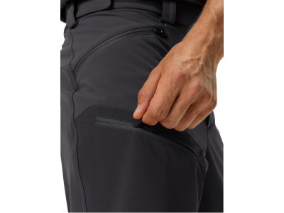 Vaude turistické nohavice Elope, pánske, phantom black  - 48