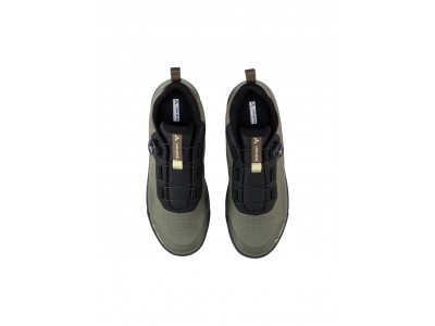 Vaude enduro obuv Moab Tech II, pánske čierno-zelená (black/coconut)   - 40