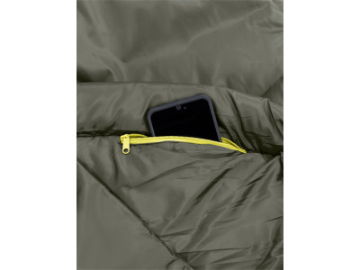 Vaude spací vak Sioux 800 II SYN, avocado, ľavý - Sioux 800 II SYN, avocado, ľavý