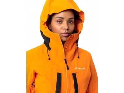 Vaude hardshell bunda Monviso 2,5L, dámska, oranžová (kurkuma) - 36
