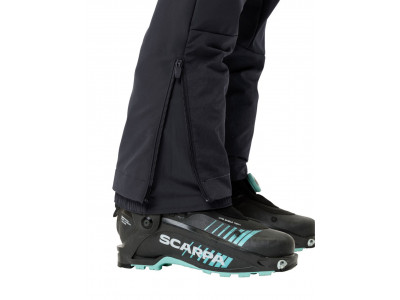 Vaude ski-turistické nohavice Monviso Alpine, dámske, čierne - 38