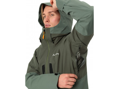 Vaude hardshell bunda Monviso 2,5L, pánska, zelená (kaki) - S