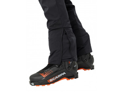 Vaude ski-turistické nohavice Monviso Alpine, pánske, čierne - 48