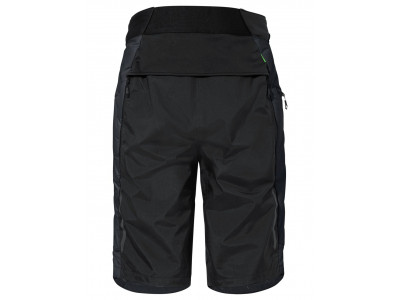 Vaude zateplené cyklošortky Minaki IV, unisex, čierne - S