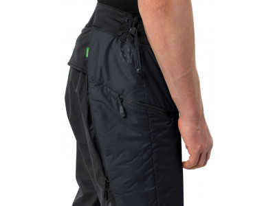 Vaude zateplené cyklošortky Minaki IV, unisex, čierne - S