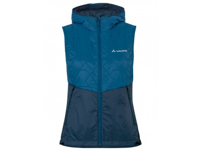 Vaude vesta s kapucňou Freney V, dámska, modrá (shore blue) - 36