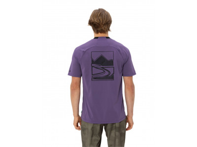 Vaude enduro dres Loamer, pánsky, fialová (mulberry) - S