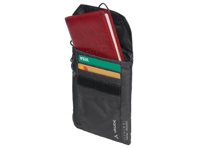 Vaude peňaženka NeckWallet, black