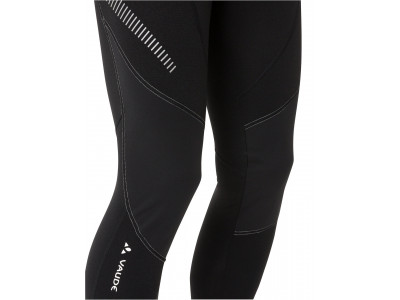 Vaude cyklistické nohavice Active Warm (bez vložky), pánske, black/silver - M