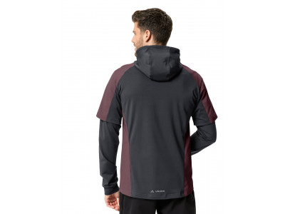 Vaude cyklistický dres All Year Moab FZ Hoody, pánsky, dark oak - M