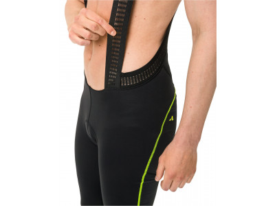 Vaude cyklistické nohavice Kuro Warm Bib, pánske, neon yellow - M